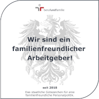Wir sind ein familienfreundlicher Arbeitgeber